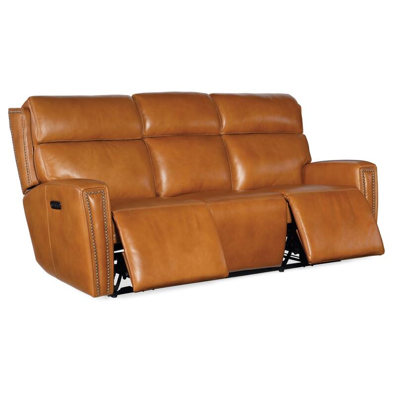 Hooker Furniture SS704-RUTHE-POWER-SOFA Ruthe 81" Wide Leather Power