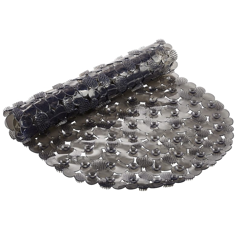 Bath Bliss Extra Long Massaging Texture Design Bath Mat