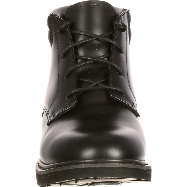 Polishable work boots clearance