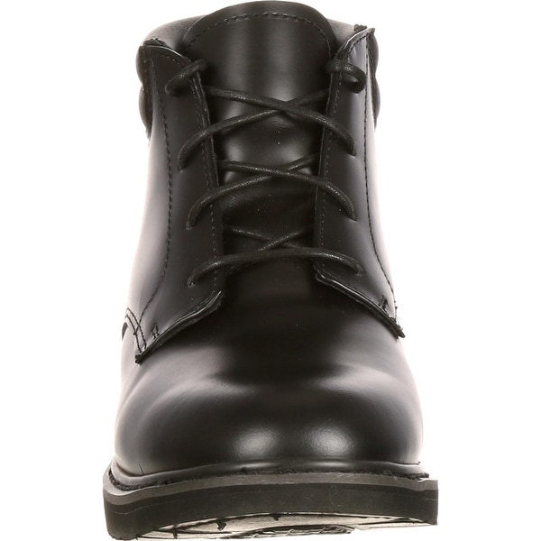 polishable leather work boots