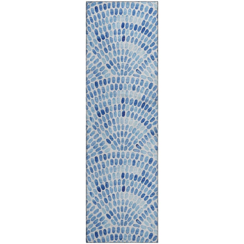 Premium Washable Super Soft Contemporary Mosaic Mayfield Rug