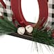 Glitzhome Christmas Wooden Word Table Decor