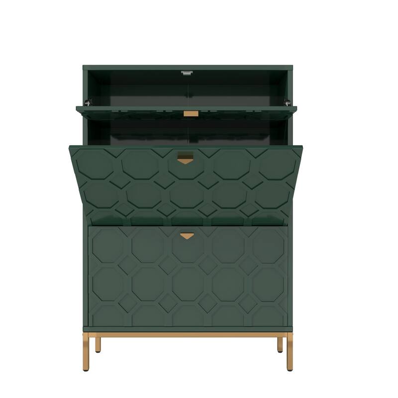 Shoe cabinet for 24 pairs of shoes