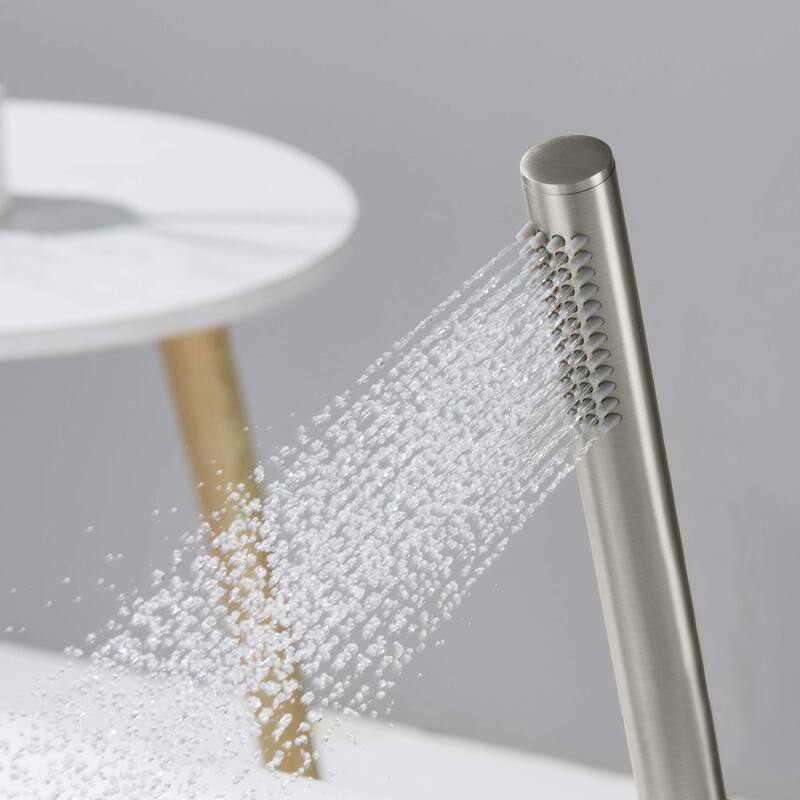 Circular Metal Handheld Shower Head