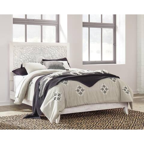 Paxberry Queen Panel Platform Bed with Headboard