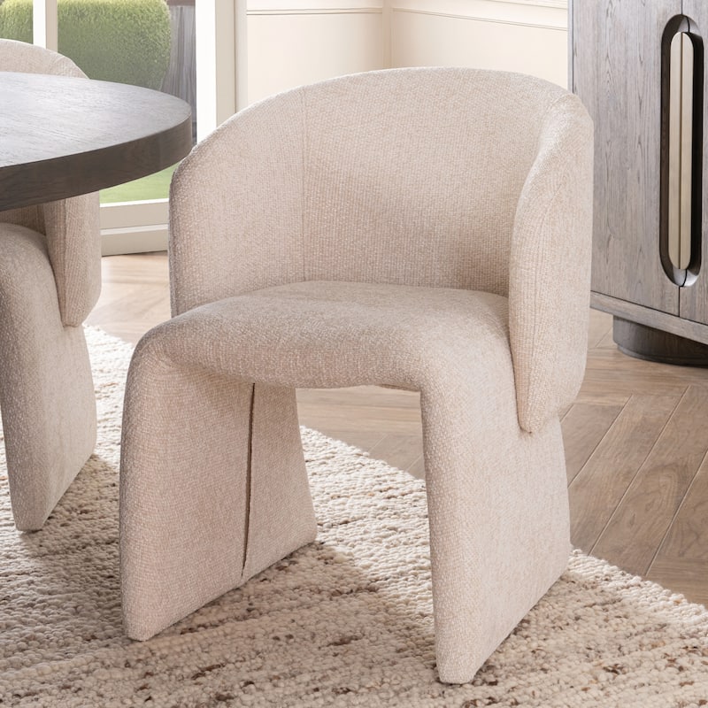 Classic Home Halstead Upholstered Dining Chair - Natural