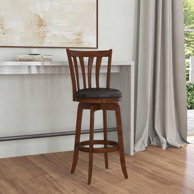 Hillsdale Furniture Savana Wood Swivel Bar Stool