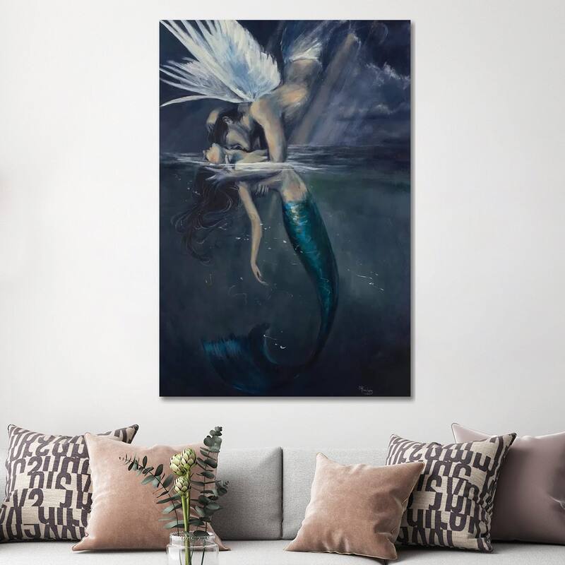 iCanvas "Hooked" by Sara Riches Canvas Print