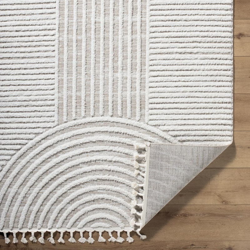 Livabliss Nora Minimalist Tribal Area Rug