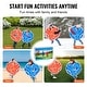preview thumbnail 5 of 4, Inflatable Bumper Balls for Playground, Yard, Park - 2-Pack, 2FT