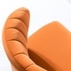 preview thumbnail 98 of 105, HULALA HOME Upholstered Tufted Back Side Accent Dining Chair with Small Base
