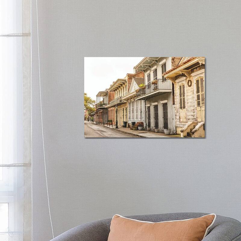 iCanvas "New Orleans French Quarter Morning Light" by Ann Hudec Canvas Print - 18x26x1.5