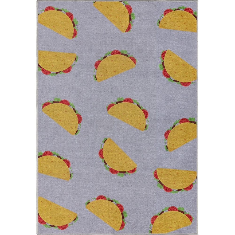 Well Woven Apollo Novelty Easy Clean Area Rug