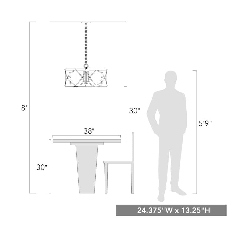Alcott 6 Light Chandelier