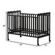 preview thumbnail 25 of 51, 3-In-1 Convertible Crib In Natural, Made Of Sustainable Pinewood, Non-Toxic Finish, Comes With Locking Wheels