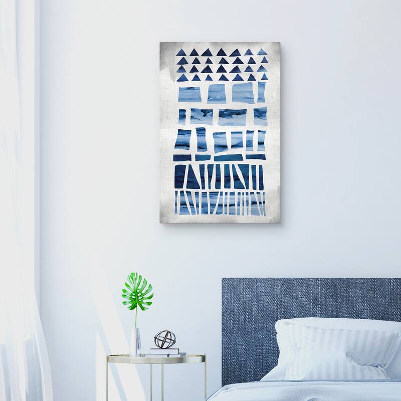 New Tribal Abstract by Nikki Chu Canvas Art Print