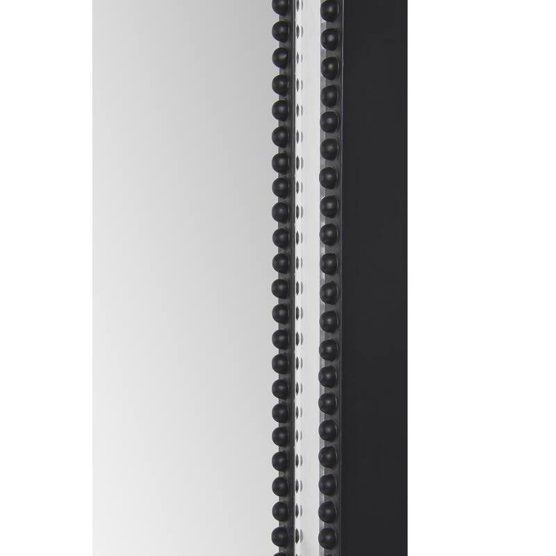 Matte Intertwine Wall Mirror - 36" - Black