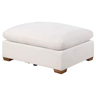 Modern Upholstered Ottoman for Living Room Bedroom