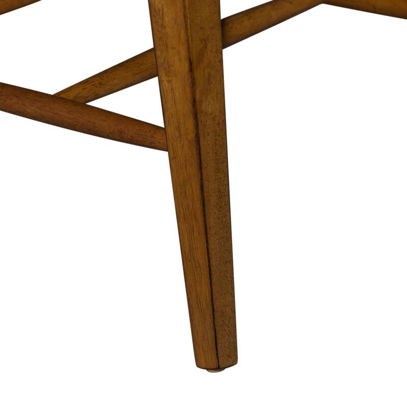 The Gray Barn Hearthstone Ridge Tobacco 5 Piece Rectangular Table Set