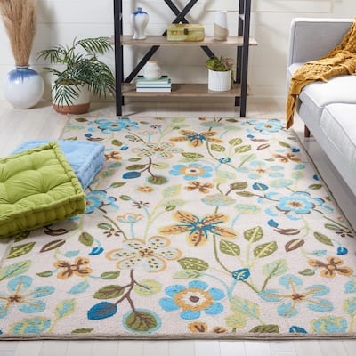 SAFAVIEH Handmade Four Seasons Alexei Floral Rug