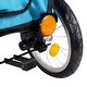 preview thumbnail 6 of 5, ibiyaya 2-In-1 Happy Pet All Terrain Bike Trailer Jogger Stroller, Ocean Blue - 31