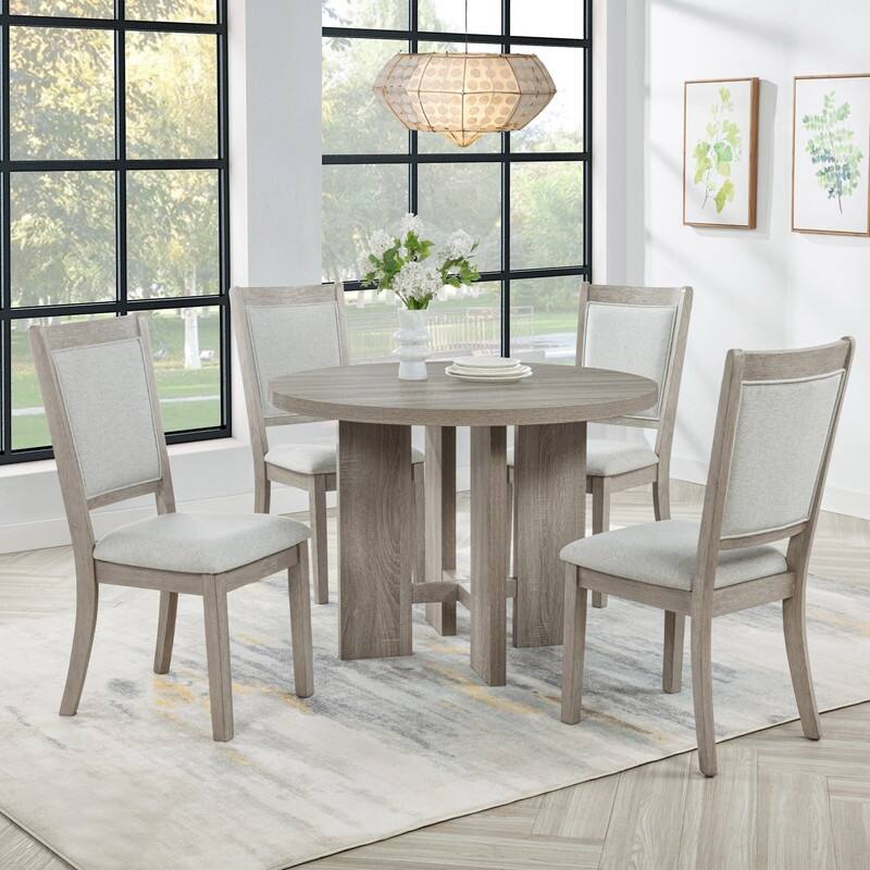Best Master Furniture Marian 5-Piece Round Dining Set