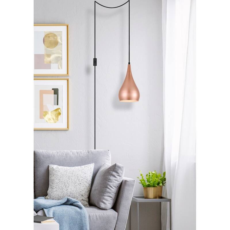 Nathan 1-light Plug in Pendant