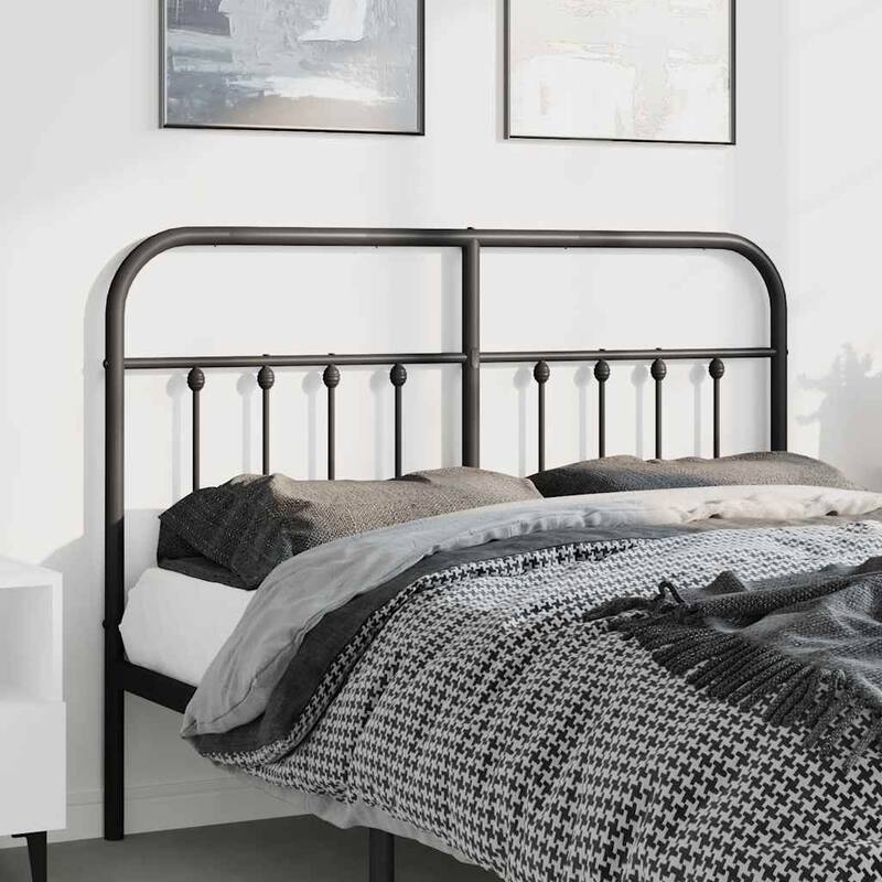vidaXL Classic Metal Headboard
