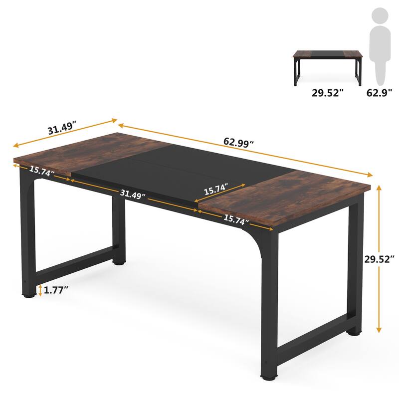70.9" Rectangle Conference Meeting Table