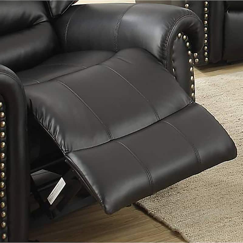 Recliner Chair With Nailhead Trim