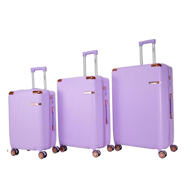 4-piece hard luggage, 360 ° dual rotating four-wheel luggage, password lock