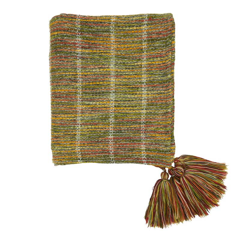 Striped Design Throw