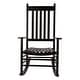 preview thumbnail 35 of 65, Porch & Den Steeplechase Genuine Hardwood Rocking Chair