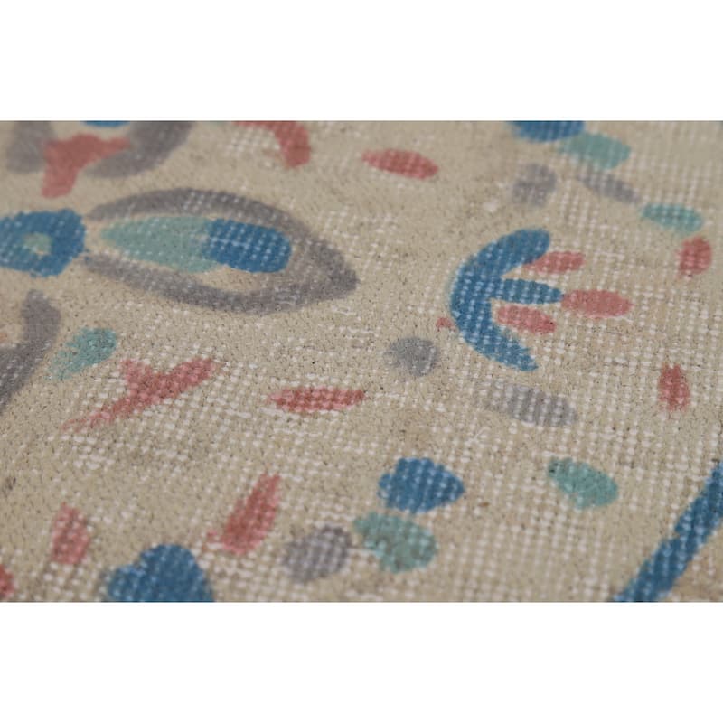 Tabriz Persian Area Rug Hand-Knotted Dining Room Wool Carpet - 7'9"x 11'2"
