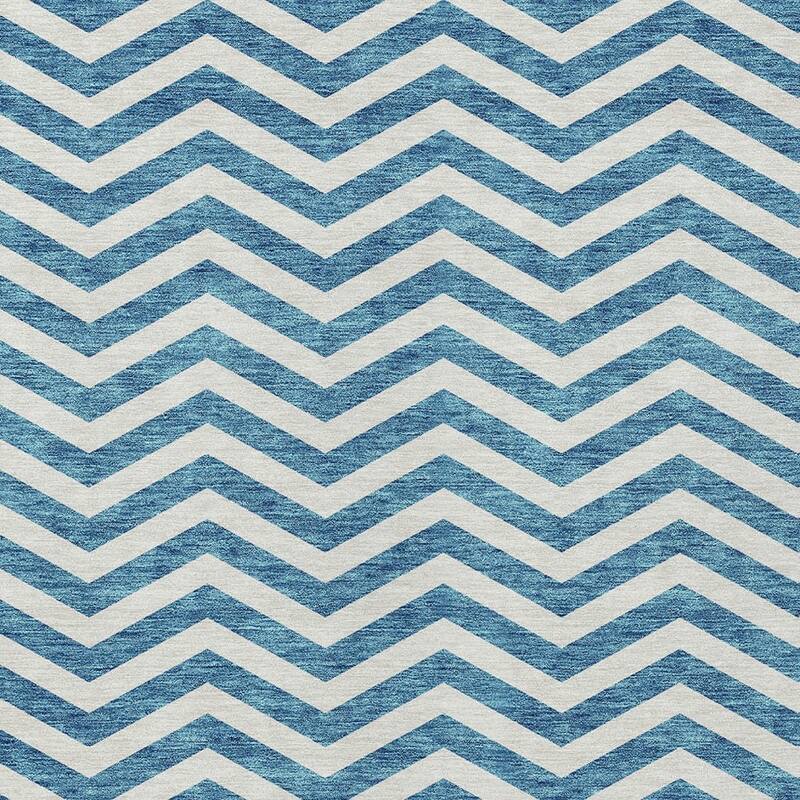 HomeRoots Chevron Transitional Rectangle Outdoor Rug