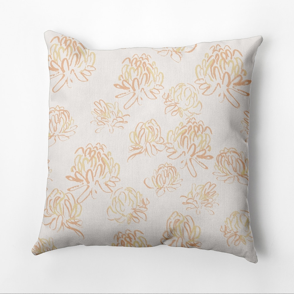 Tumbly Blossom Outdoor Pillow
