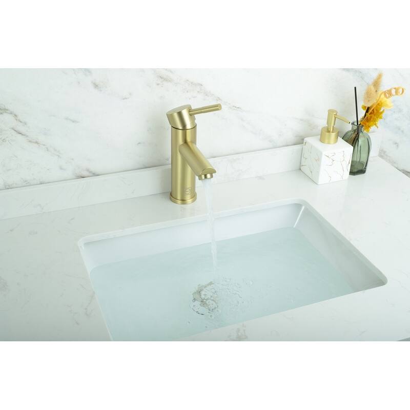 Indigo Home Single Hole Single Handle Bathroom Faucet