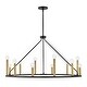 preview thumbnail 8 of 7, Lark 83159 Lazlo 12 Light 38" Wide Ring Chandelier