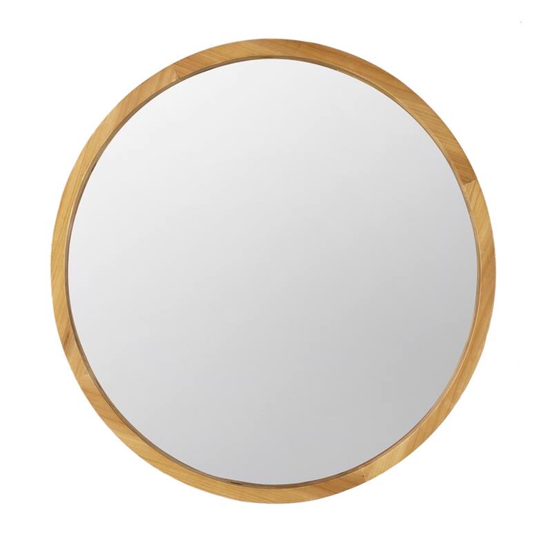 Round wall mirror for living room