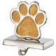 preview thumbnail 5 of 5, National Tree Company 5 in. Gold Sparkle JOY Stocking Holders, 3-Pieces - 5 in