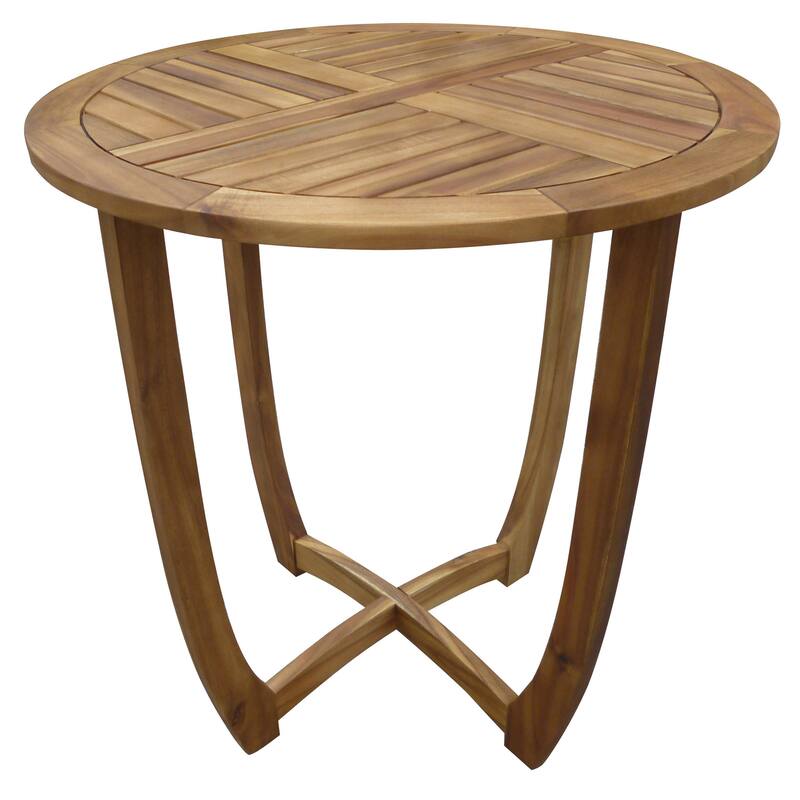 Ellie Outdoor 3 Piece Wicker Bistro Set by Christopher Knight Home