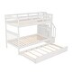 preview thumbnail 25 of 44, Stairway Twin-Over-Twin Bunk Bed with Trundle