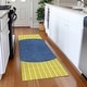 preview thumbnail 29 of 132, Premium Washable Super Soft Modern Zen Mayfield Rug Yellow - 2'3" x 7'6"