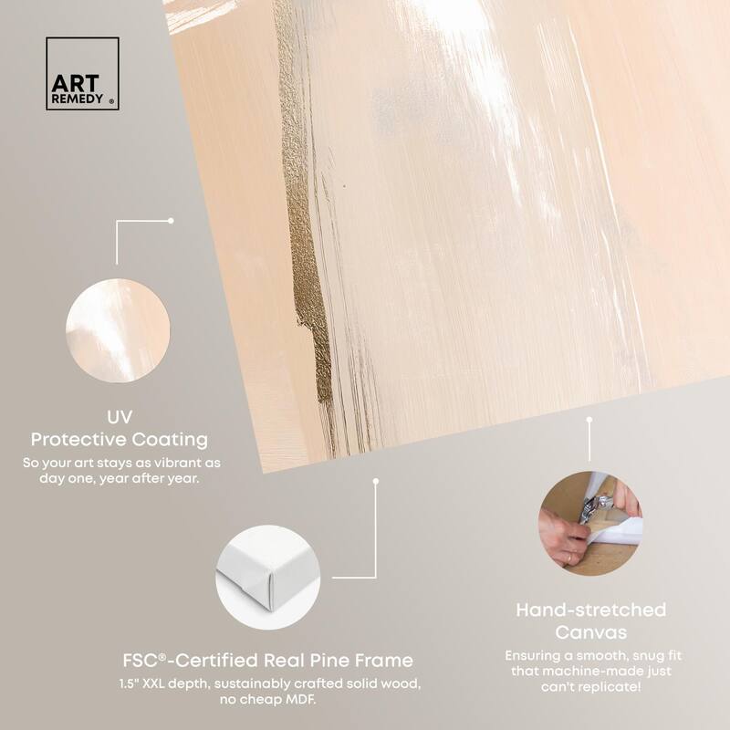 Meditative Hues II Canvas Set of 2 by Art Remedy, Gallery Wrapped