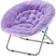 preview thumbnail 19 of 31, Urban Lifestyle Oversized Saucer Chair Purple