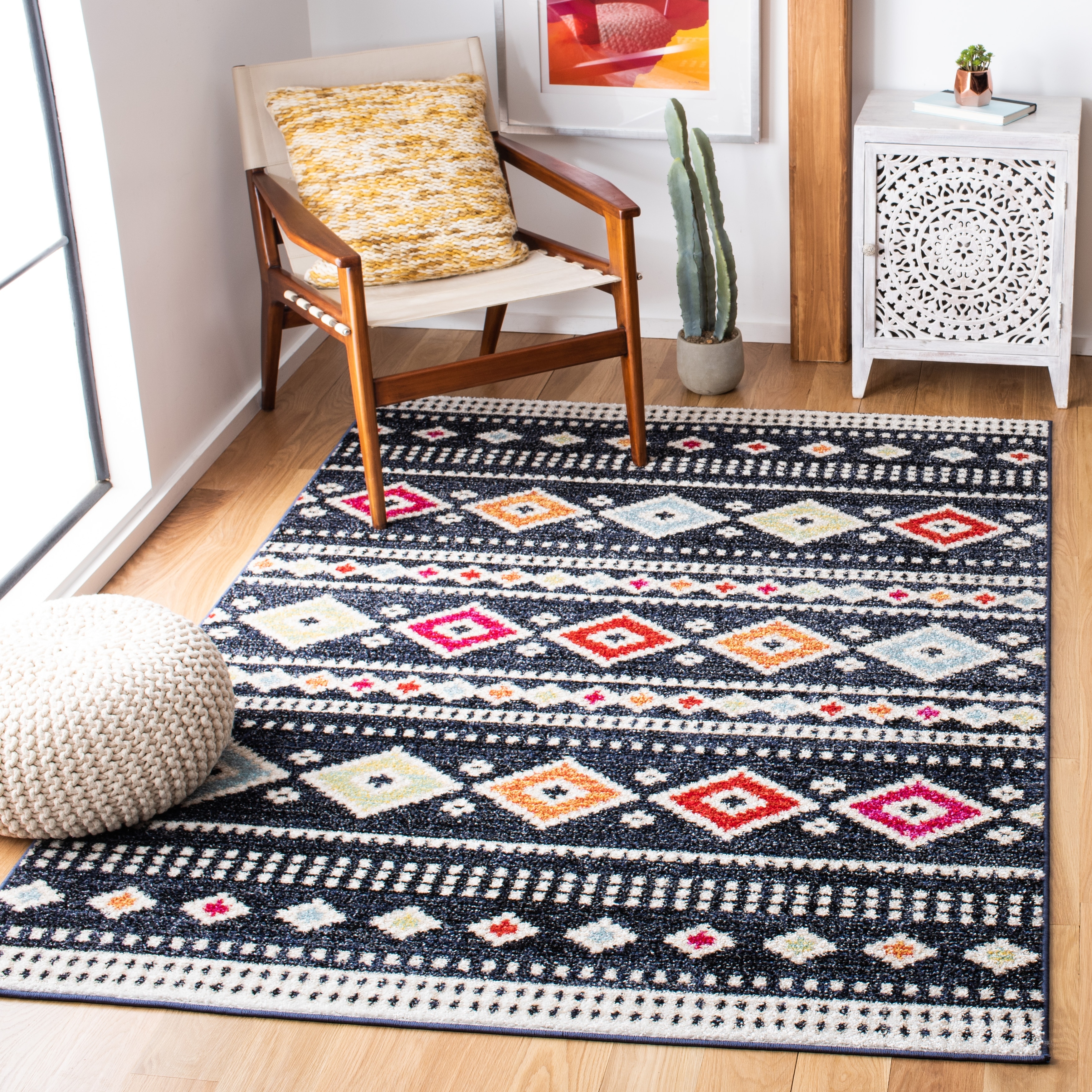 SAFAVIEH Adirondack Meili Moroccan Boho Rug