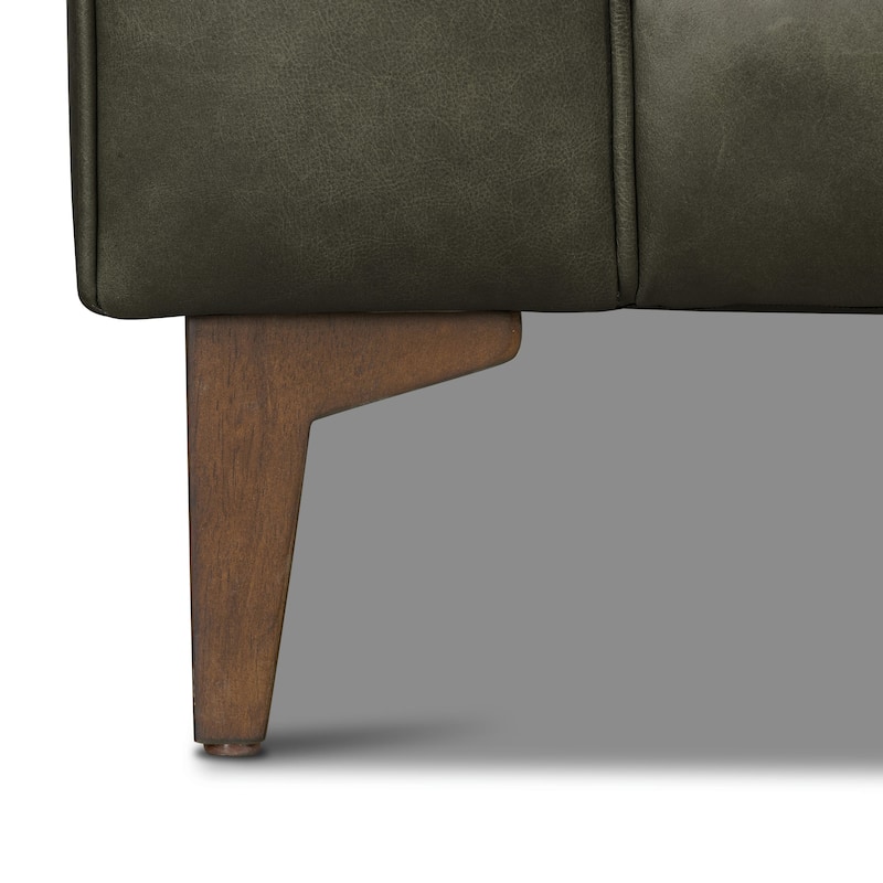 Poly & Bark Essex 89" Sofa - Full Grain Genuine Italian Leather