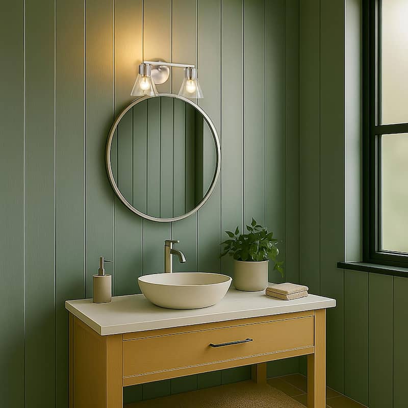 Nuvo Lighting 60/8332 Gianna 2 Light 16" Wide Vanity Light