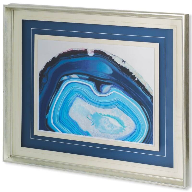 Agate Studies I Framed Art Print