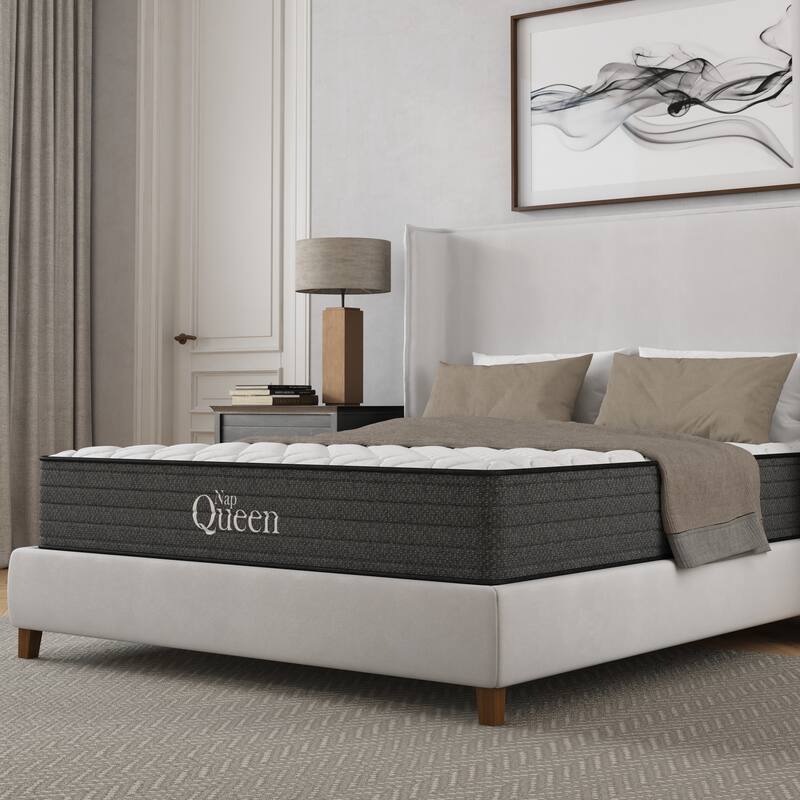 Victoria 10 Inch Queen Cooling Gel Hybrid Mattress, CertiPUR-US Certified